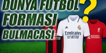 Dünya Futbol Forması Bulmacası! Bakalım Kaçını Bileceksin?