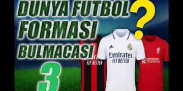 03- Dünya Futbol Forması Bulmacası! Bakalım Kaçını Bileceksin?