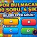 Spor Dünyasını Biliyor musun? 10 Soru, 4 Şık, Sınırsız Eğlence – 07