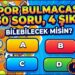 Spor Dünyasını Biliyor musun? 30 Soru, 4 Şık, Sınırsız Eğlence – 08