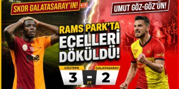 Skor Galatasaray’ın, umut Göztepe’nin